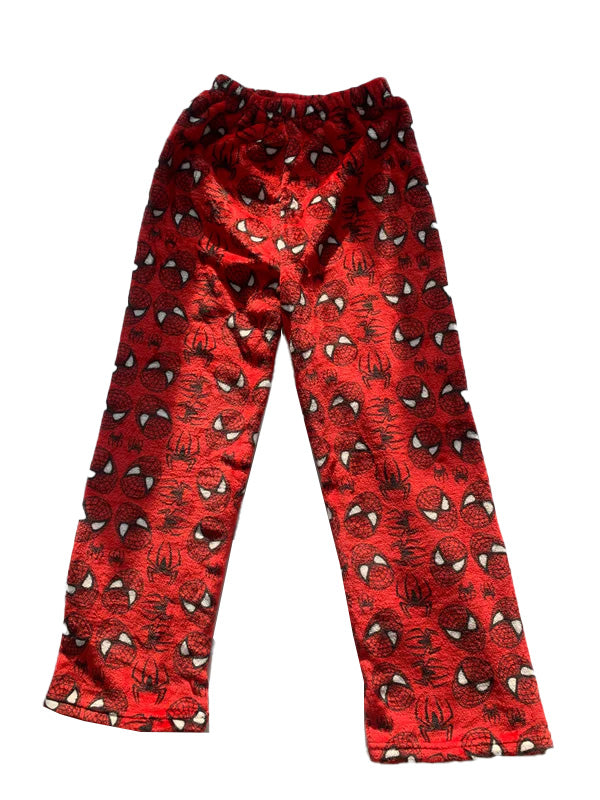 Hello Kitty  Fuzzy  Spiderman Pajama Pants