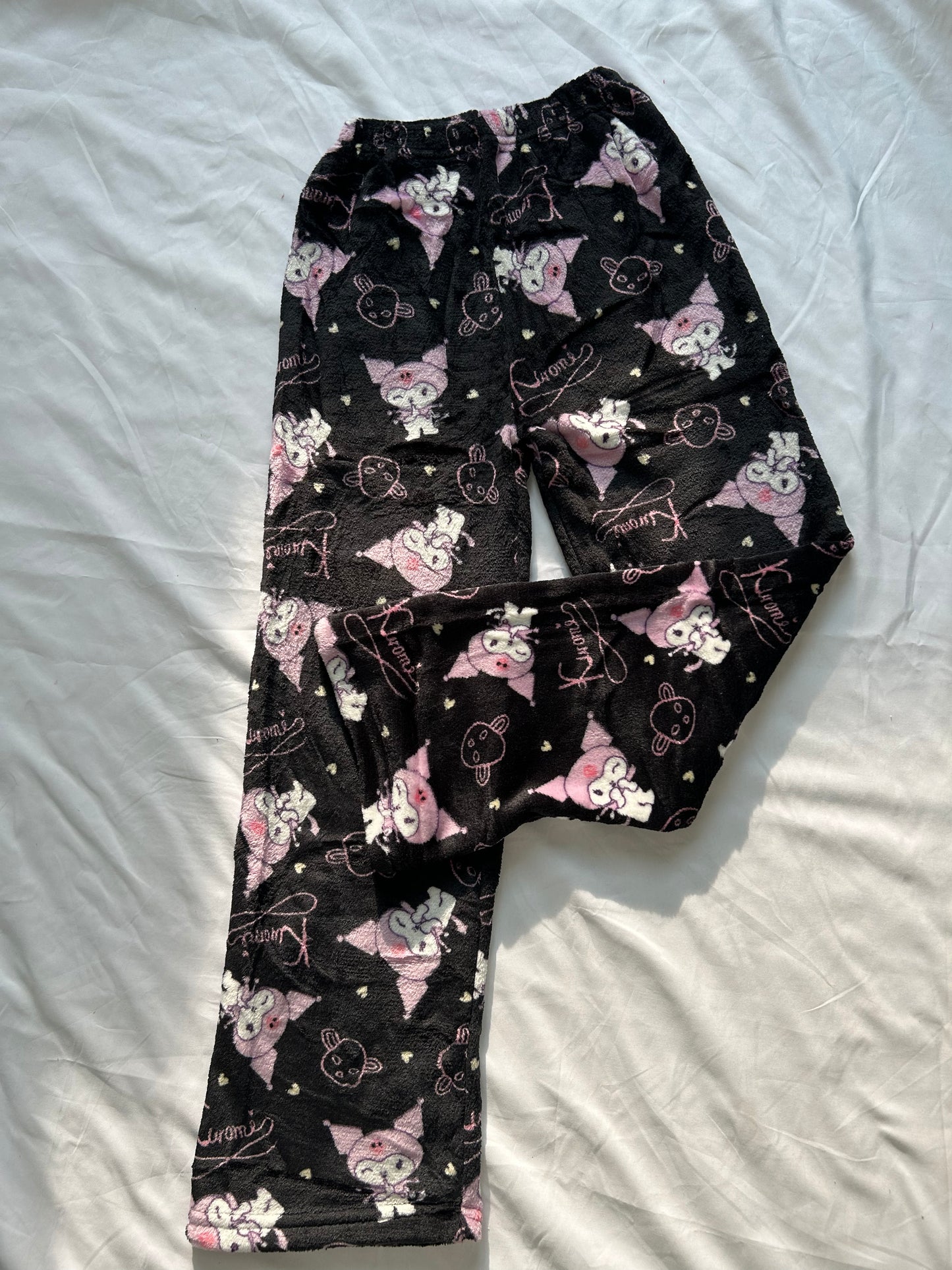 Kuromi Fuzzy Pajama Pants