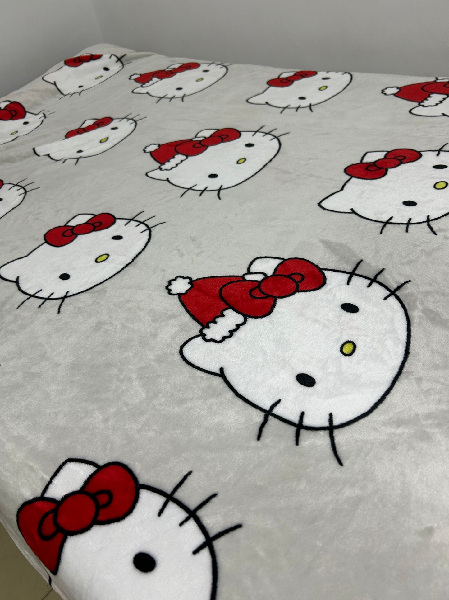 Hello Kitty Christmas Plush blanket