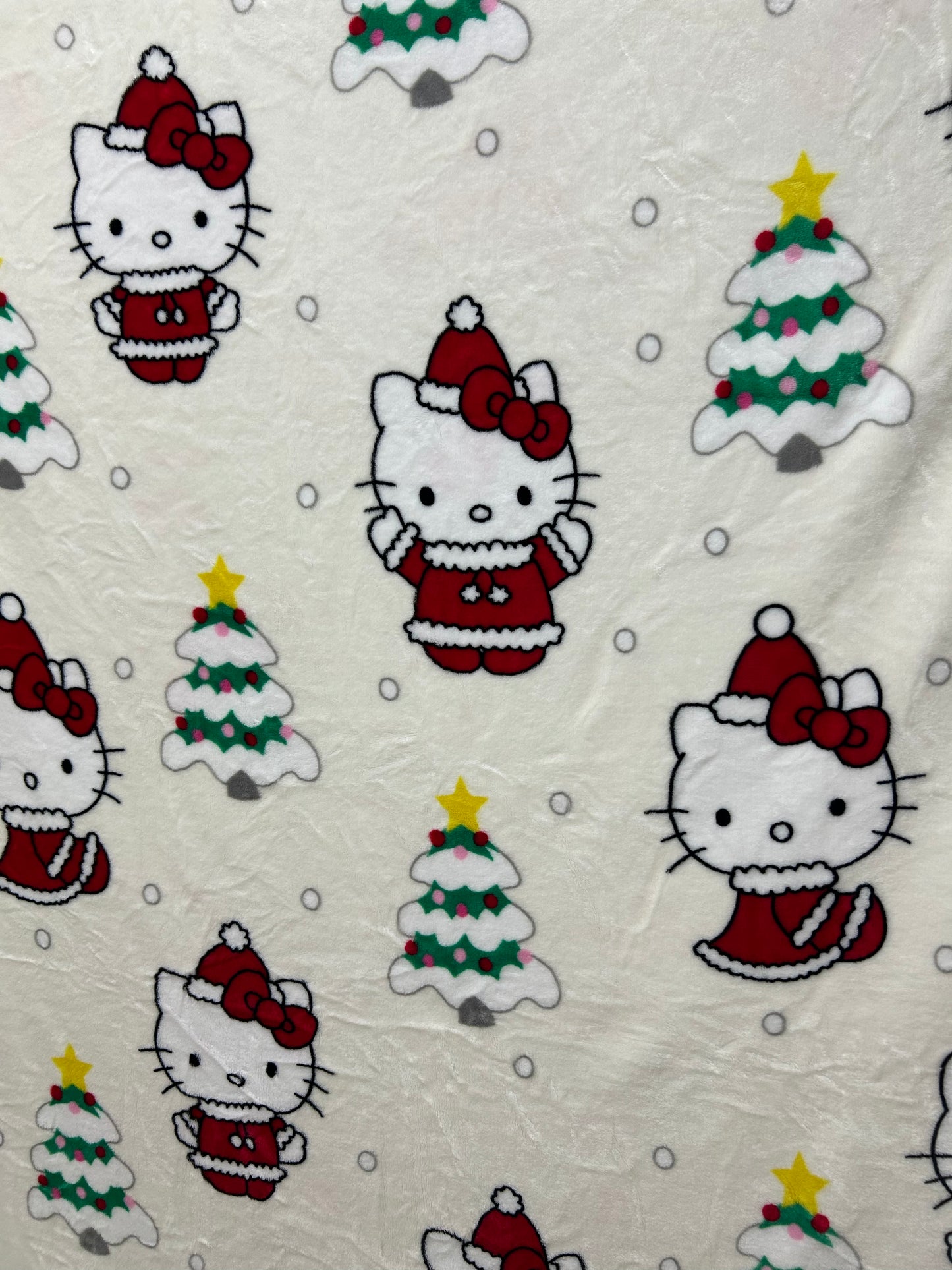 Hello Kitty Christmas Plush blanket