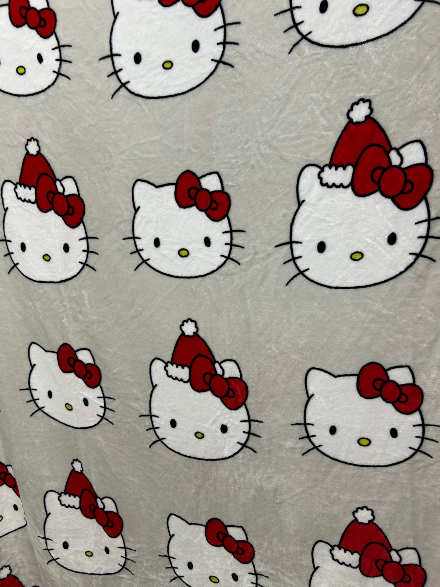 Hello Kitty Christmas Plush blanket