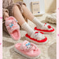 Sanrio Plush Fluffy Slippers Ladies home slippers