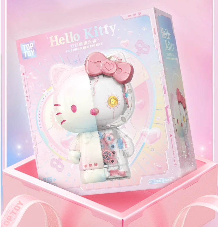 Hello kitty Colorful Model Building Blocks