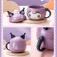 Sanrio Ceramic cup with lid 450ml