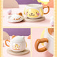 Sanrio Ceramic cup with lid 450ml