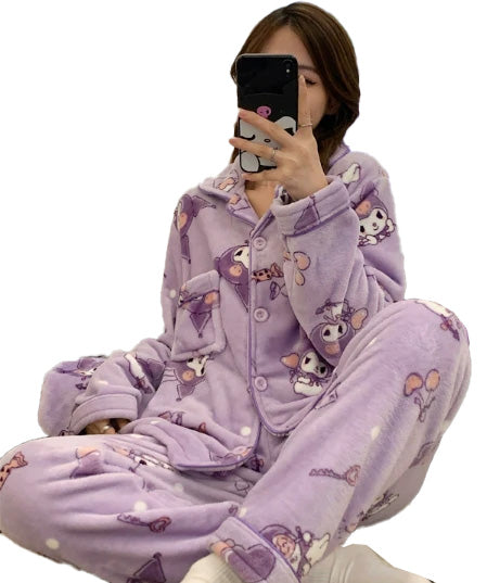 Sanrio Fluffy Pajamas set