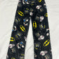 Hello Kitty Batman Fuzzy Pajama Pants