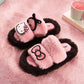 Sanrio Plush Fluffy Slippers Girls home slippers