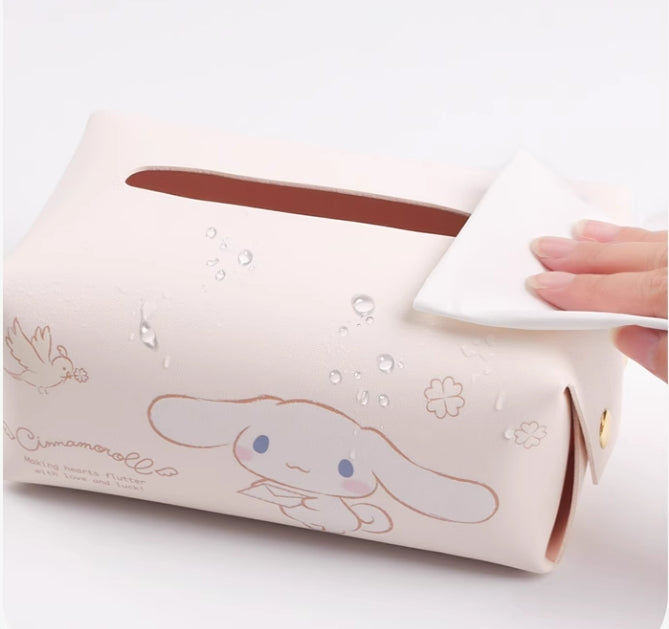 Sanrio My Melody Cinnamoroll Car Tissue Box