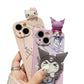Kuromi and Hello Kitty Astronaut phone case
