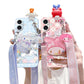 My melody and Cinnamoroll phone case