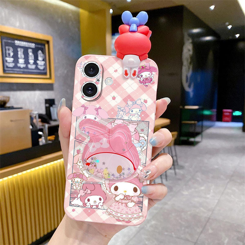 My melody and Cinnamoroll phone case