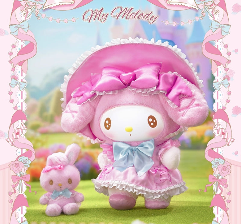Kuromi and My melody Sweet Fairy Tale Series Plush Doll Figures