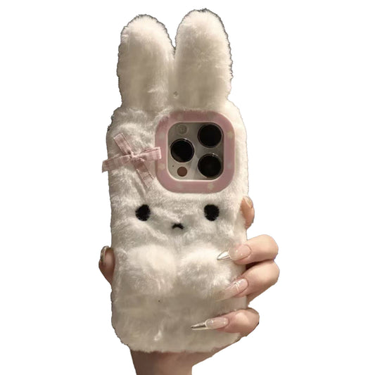 Kawaii Bunny Furry iPhone Case