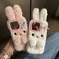 Kawaii Bunny Furry iPhone Case
