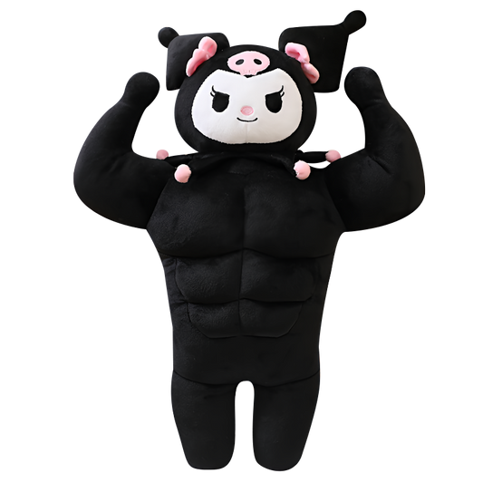 Sanrio Plush Funny Muscle Doll Creative Gift