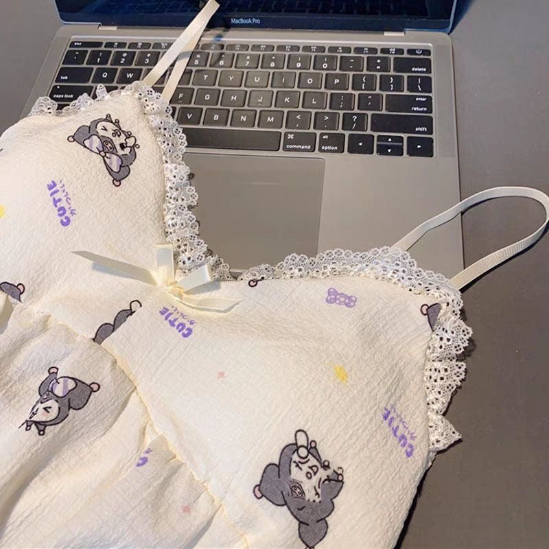 Kuromi 3-piece homewear/pajamas set