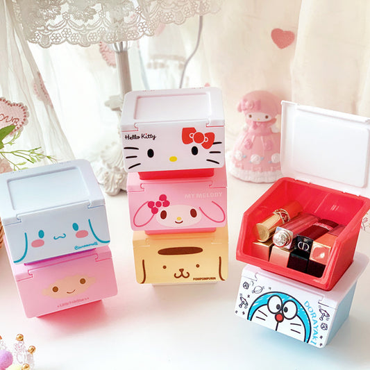 Sanrio Desktop flip storage box