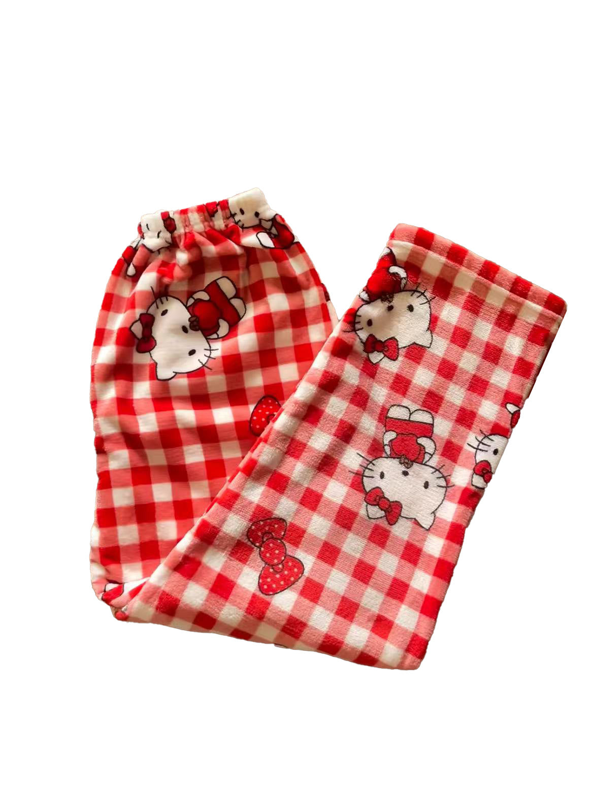 Hello Kitty fuzzy pajama pants