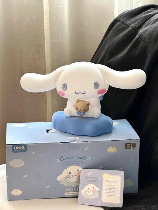Cinnamoroll Angel Night Light  Touch Silicone Lamp