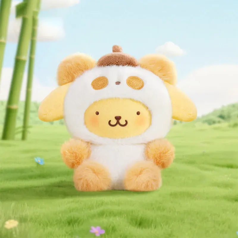 Sanrio Family Colorful Panda Plush pendant Blind Box