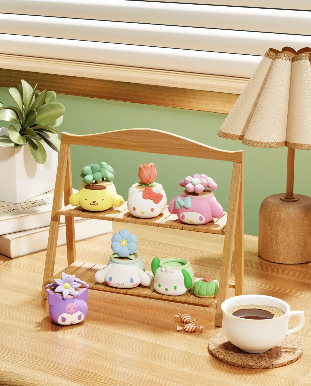 Sanrio Characters Potted Series Ornaments