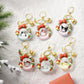 Sanrio Christmas Wreath Keychain