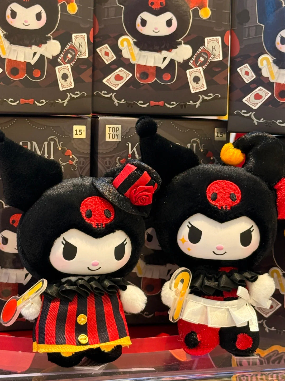 Kuromi Poker Kingdom Vinyl Plush Doll Blind Box