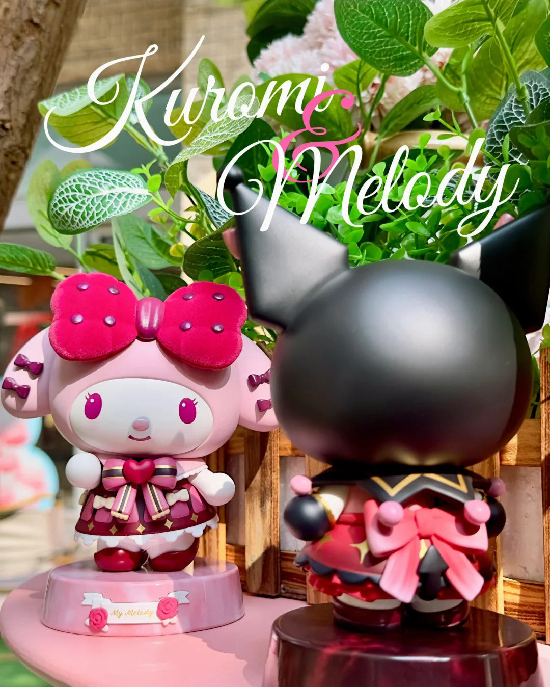 Melody & Kuromi ローズパーティーシリーズフィギュア My Melody and