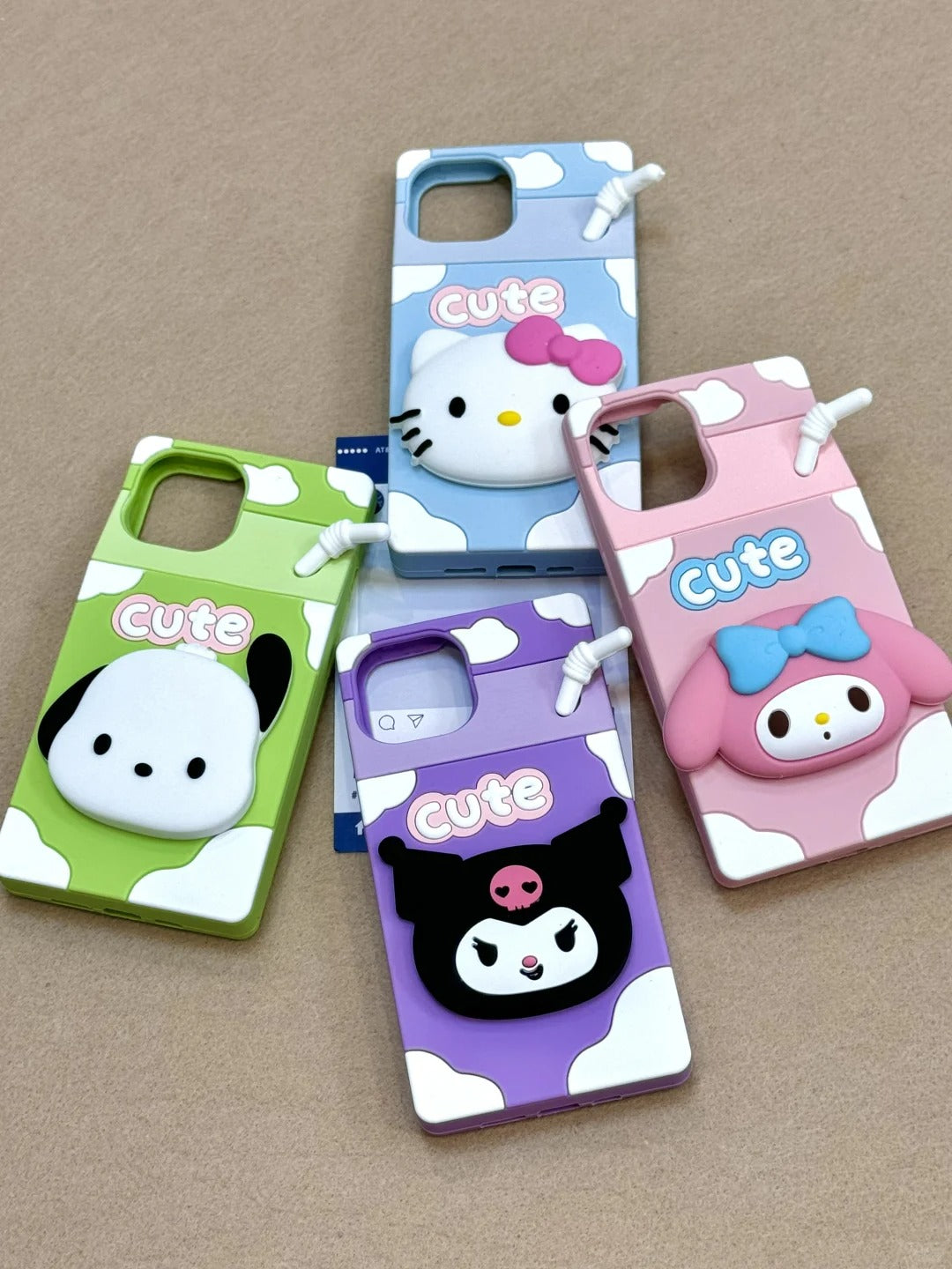 Sanrio milk box phone case