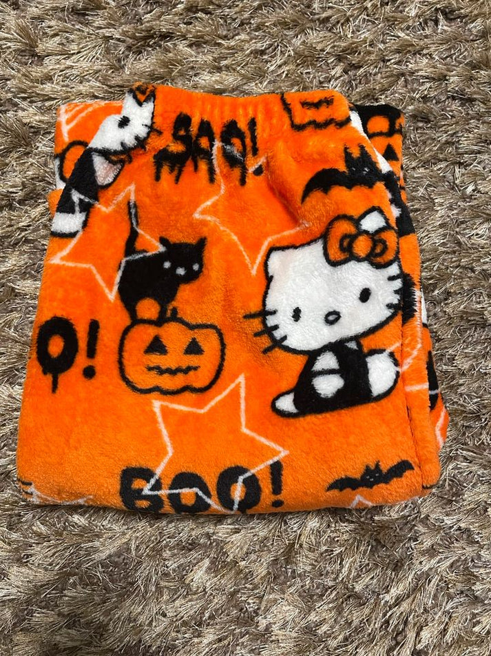 Hellokitty Halloween Fuzzy Pants