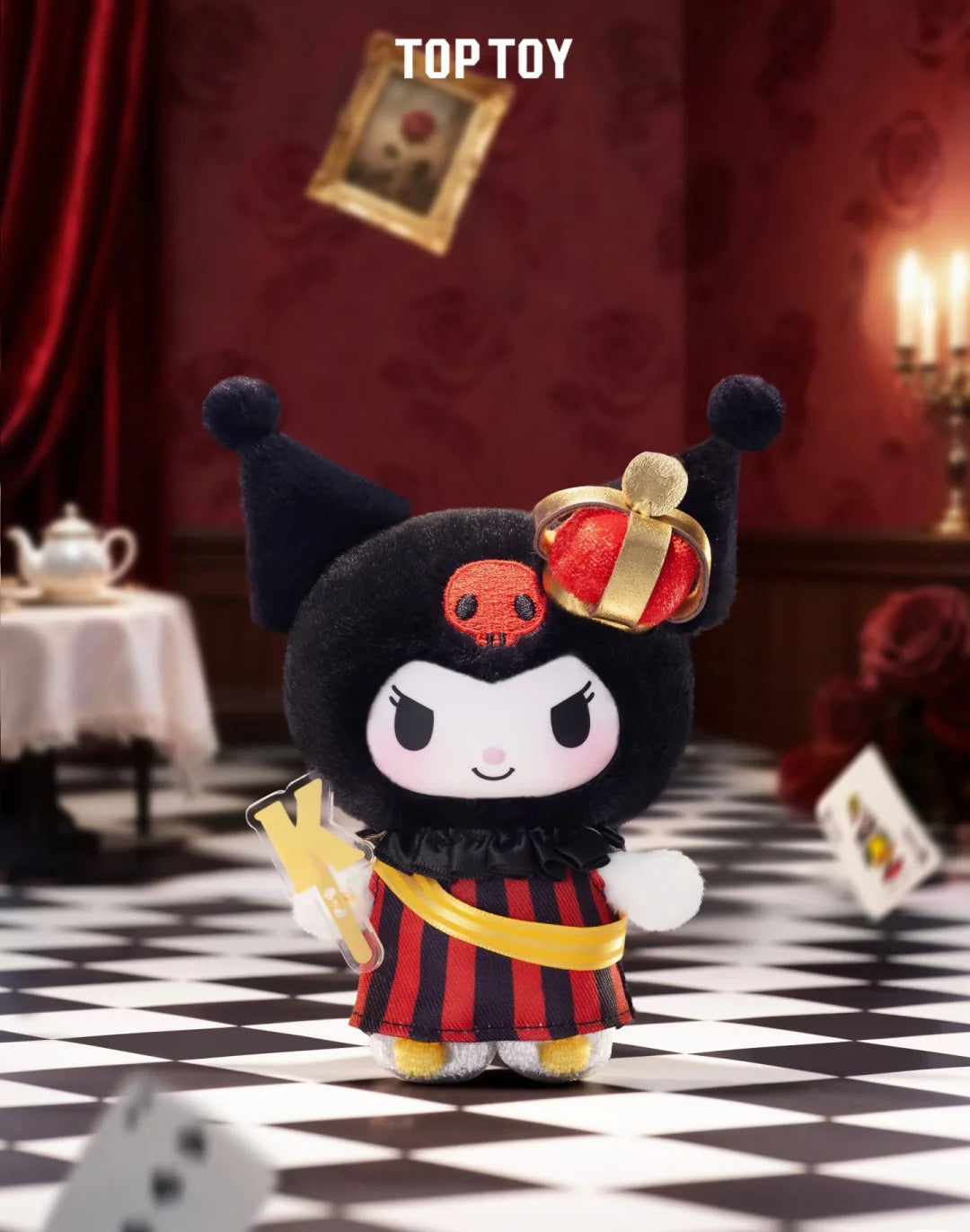 Kuromi Poker Kingdom Vinyl Plush Doll Blind Box