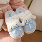 Sanrio Plush Fluffy Slippers House Slippers