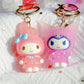 Sanrio raincoat series keychain