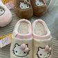 Hello Kitty Fuzzy Slippers House Shoes