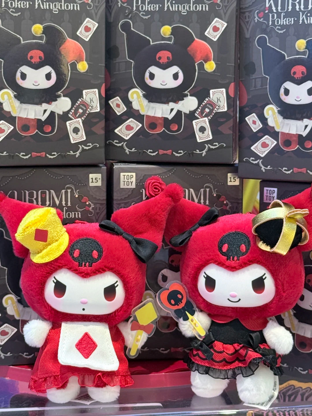Kuromi Poker Kingdom Vinyl Plush Doll Blind Box