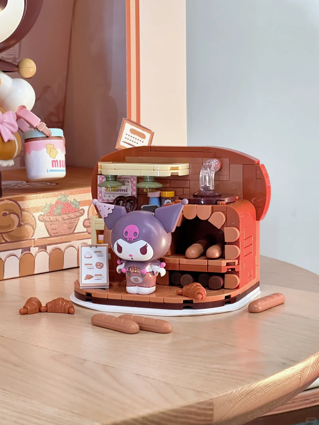 Kuromi Bread Party Building Blocks