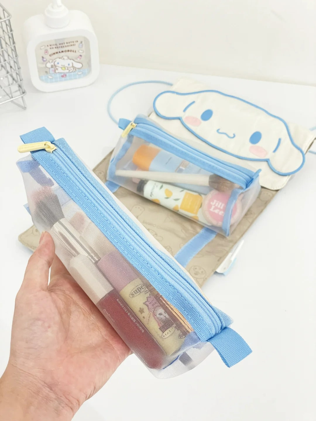 Cinnamoroll Portable  Folding Cosmetic Bag