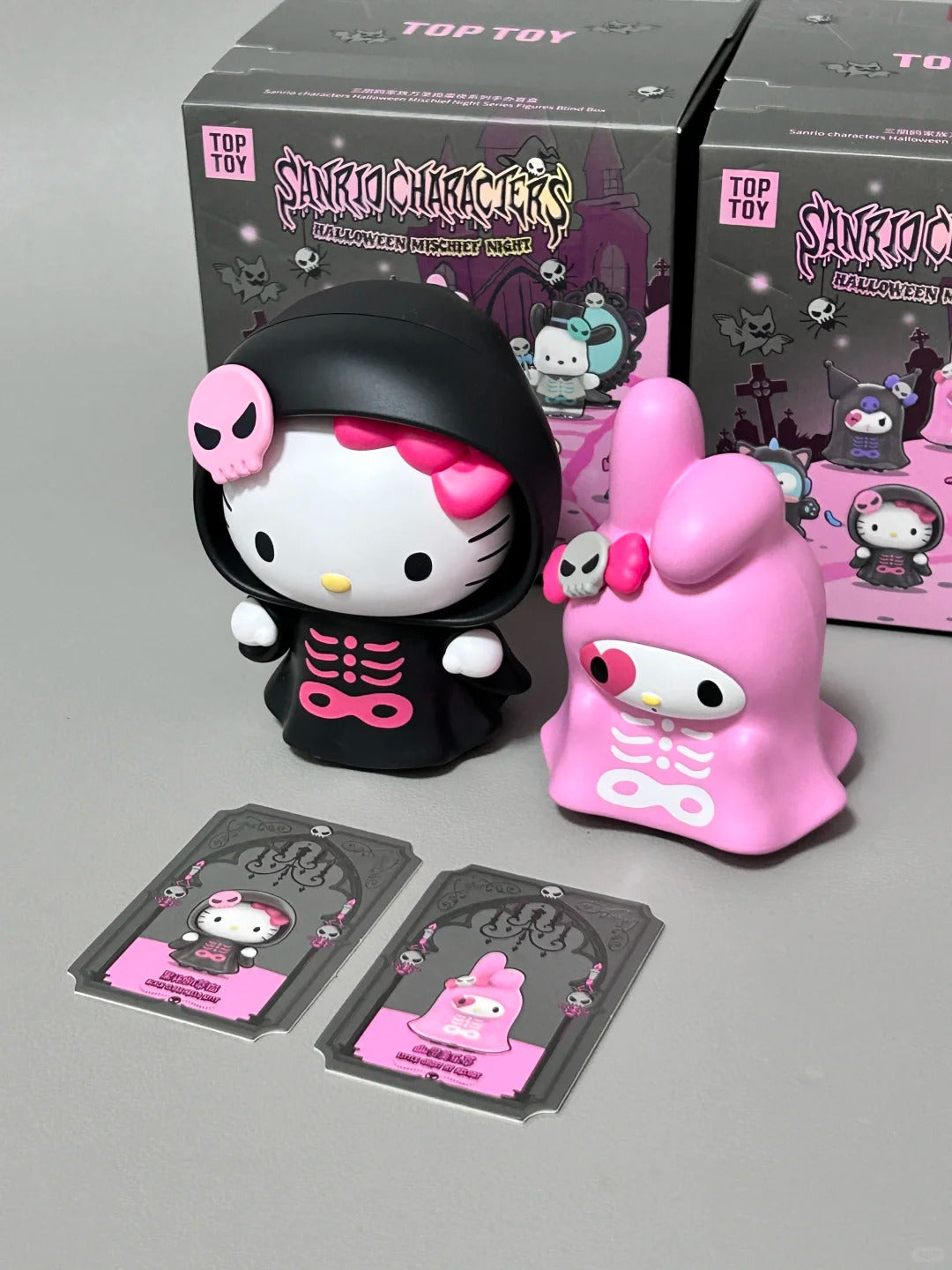 Sanrio Halloween Mischief Night Serires Figures Blind Box Halloween Limited