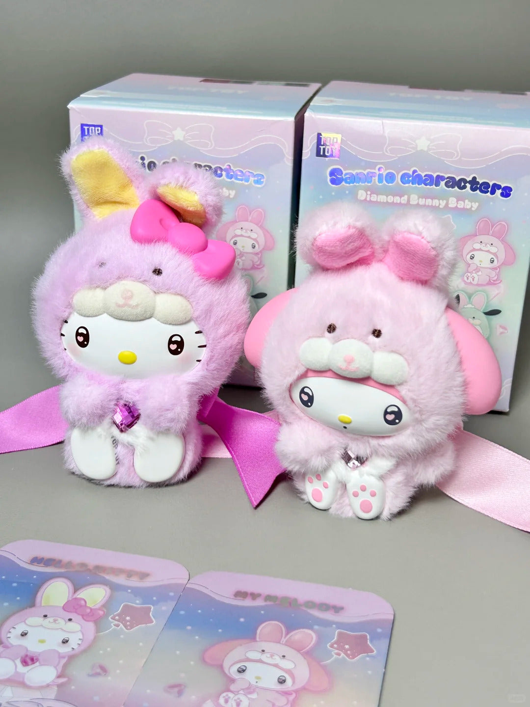 Sanrio Diamond Bunny Baby Vinyl Plush Doll Series Blind Box