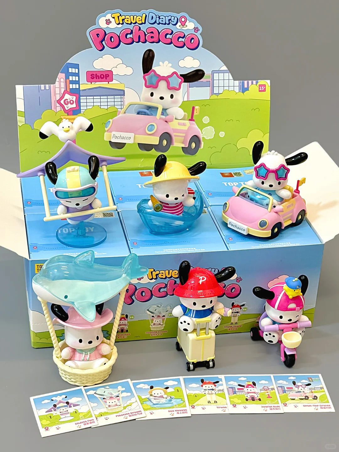 Pochacco Travel Diary Blind Box