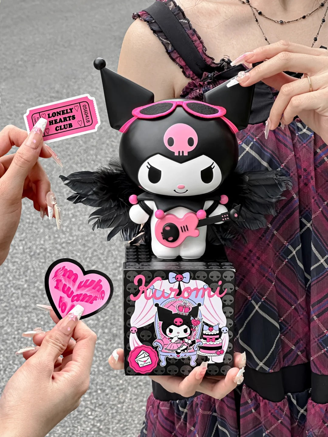 Kuromi Guitar Bluetooth Speaker BIG BAND Speaker Gift box – Joykawaii