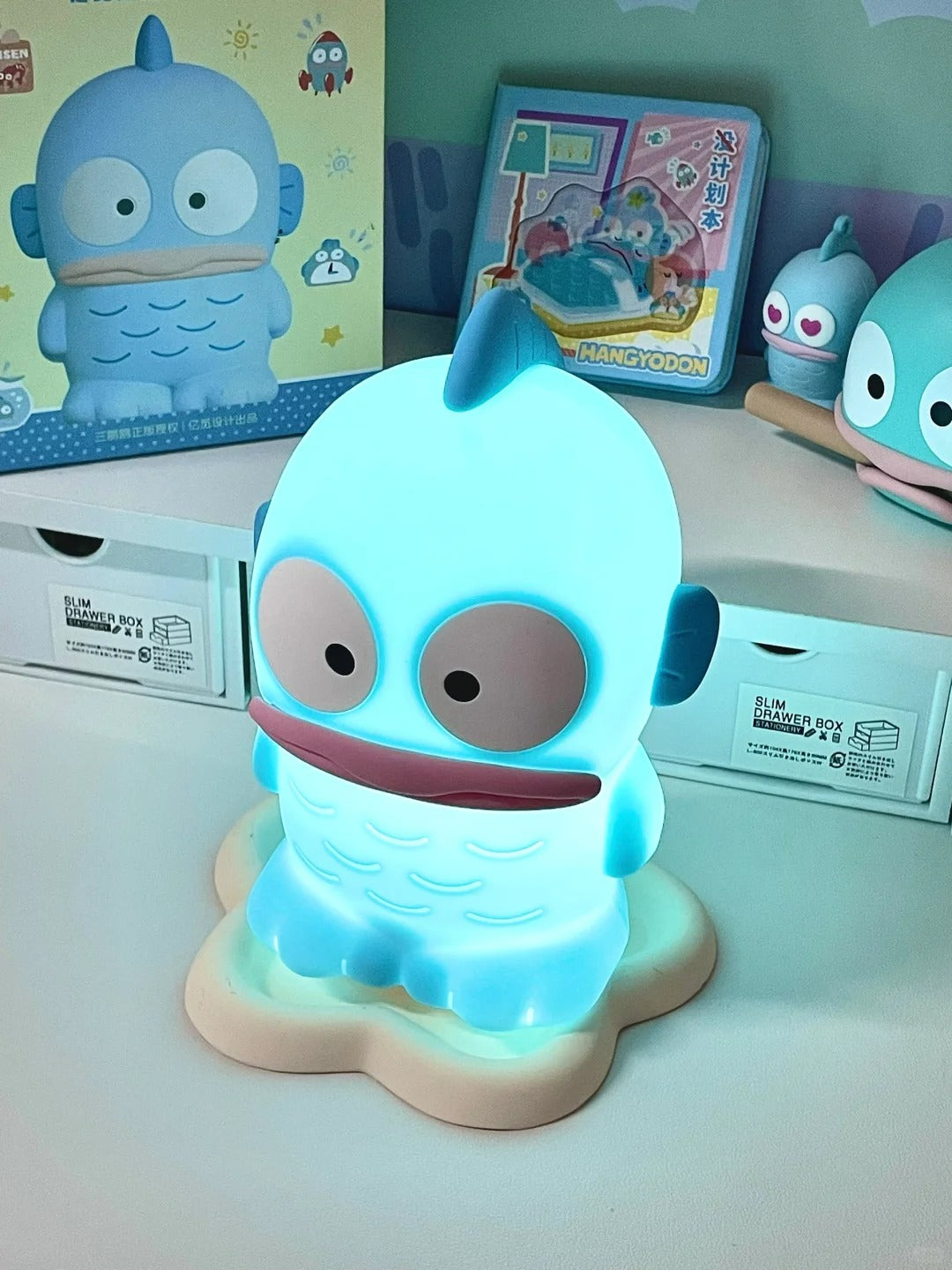 Hangyodon Touch Silicone Lamp