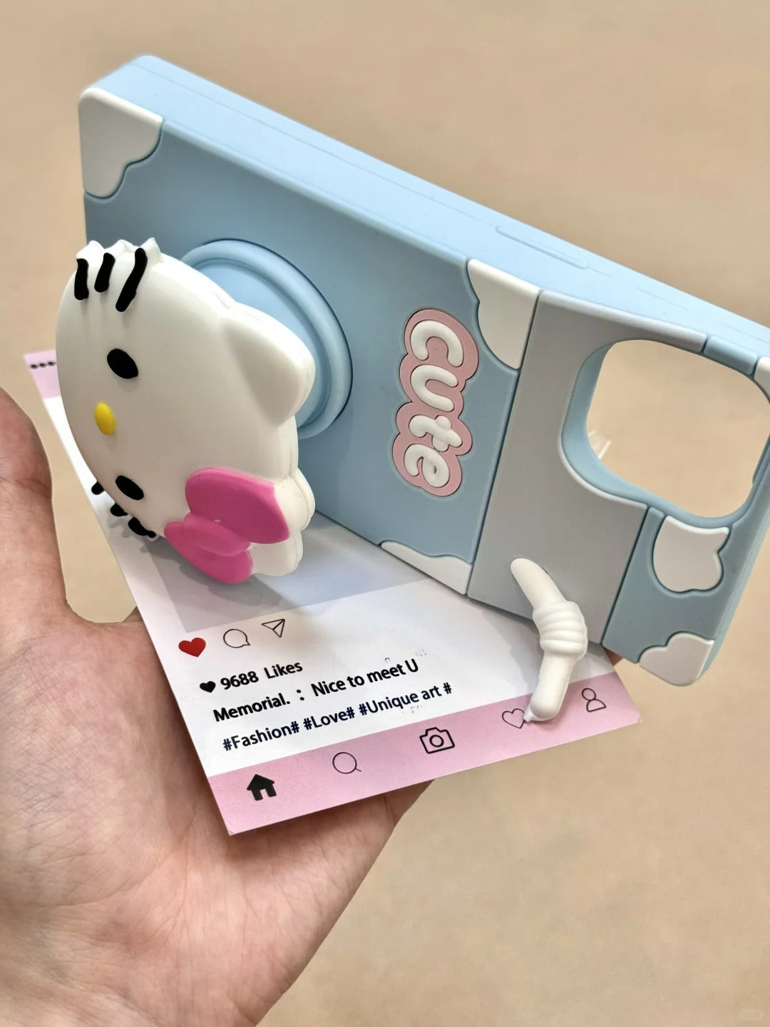 Sanrio milk box phone case