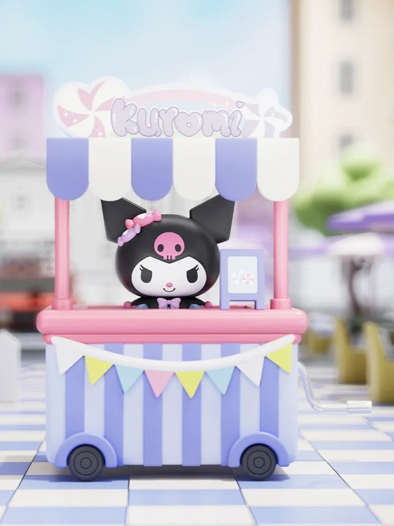 Sanrio Food Truck Hand Crank Music Box