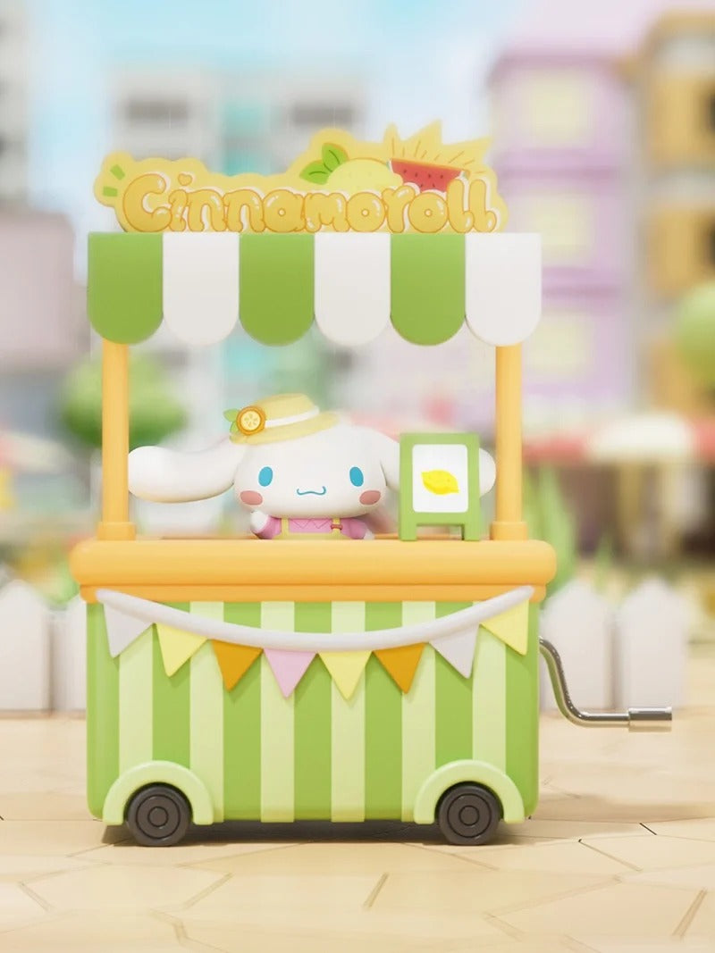 Sanrio Food Truck Hand Crank Music Box