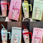 Sanrio Character Vacuum Cup  with Straw Handle 1200ml