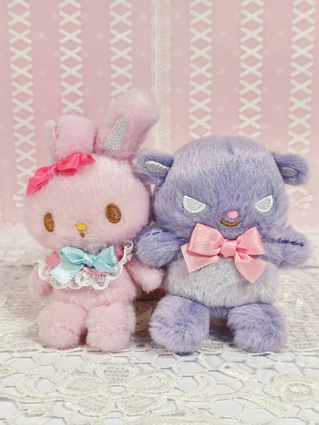 Kuromi and My melody Sweet Fairy Tale Series Plush Doll Figures