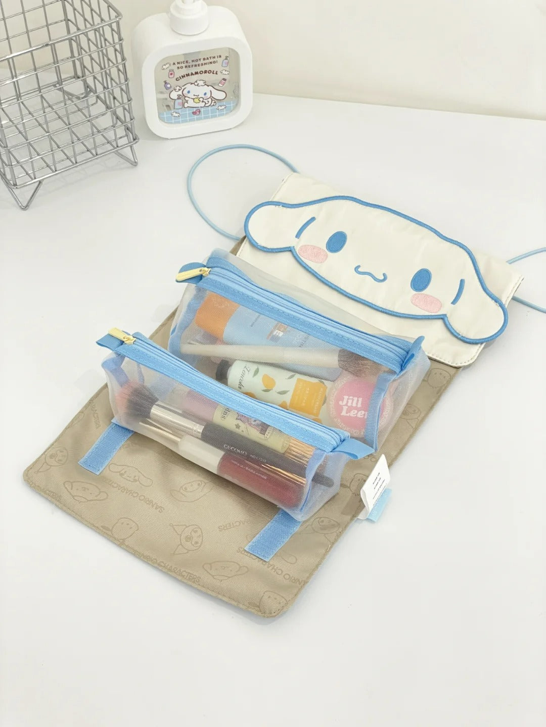 Cinnamoroll Portable  Folding Cosmetic Bag