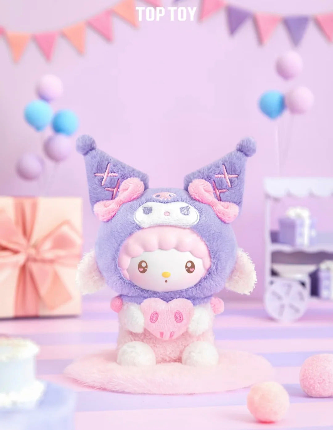 Kuromi Birthday Party Vinyl Plush Doll Blind Box